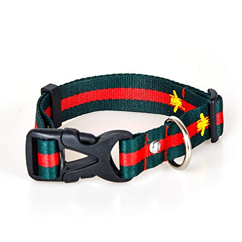 Yi Ben Rui 1.2 M Dog Leash\/Pulling Rope\/Dog Chain\/Embroidery Towing Rope, Same Adjustable Dog Collars\/Softies, Suitable for Dogs, But No More Than 35 kg, Bee