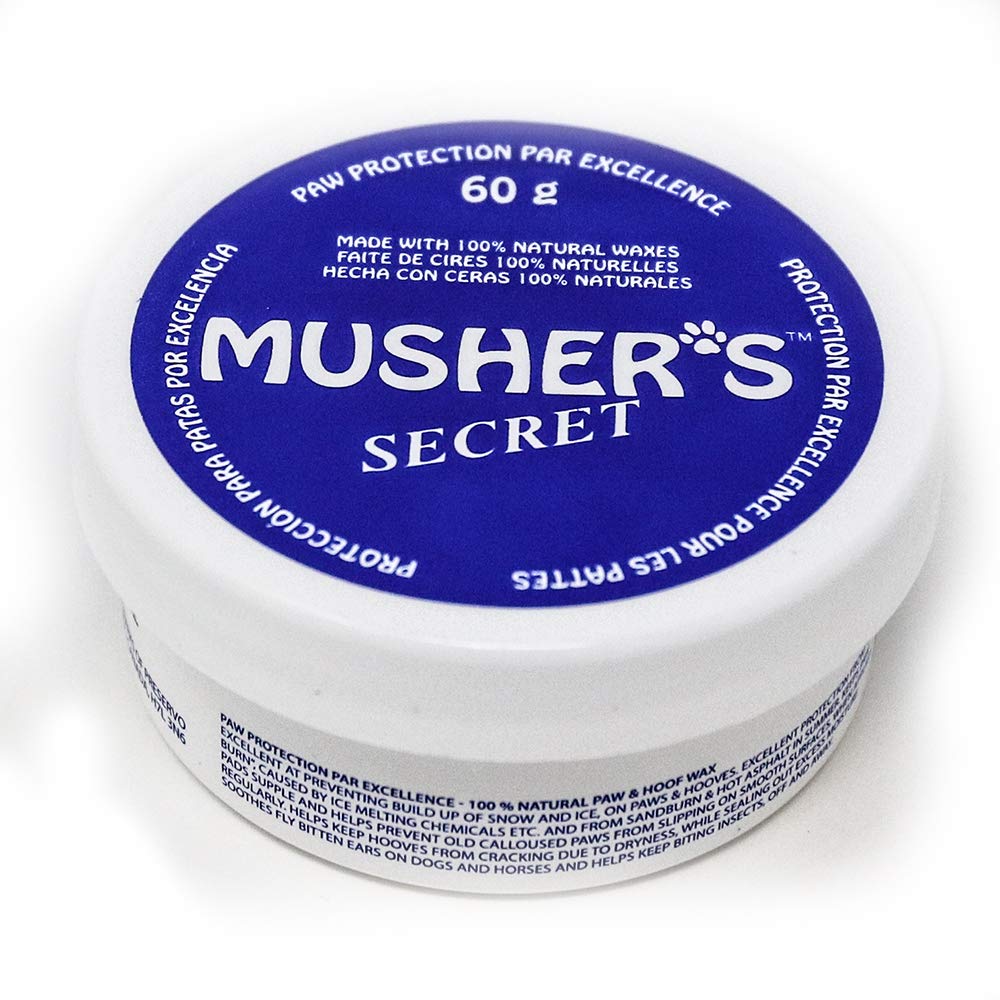 Musher's Secret Pet Paw Protection Wax, 60-Gram