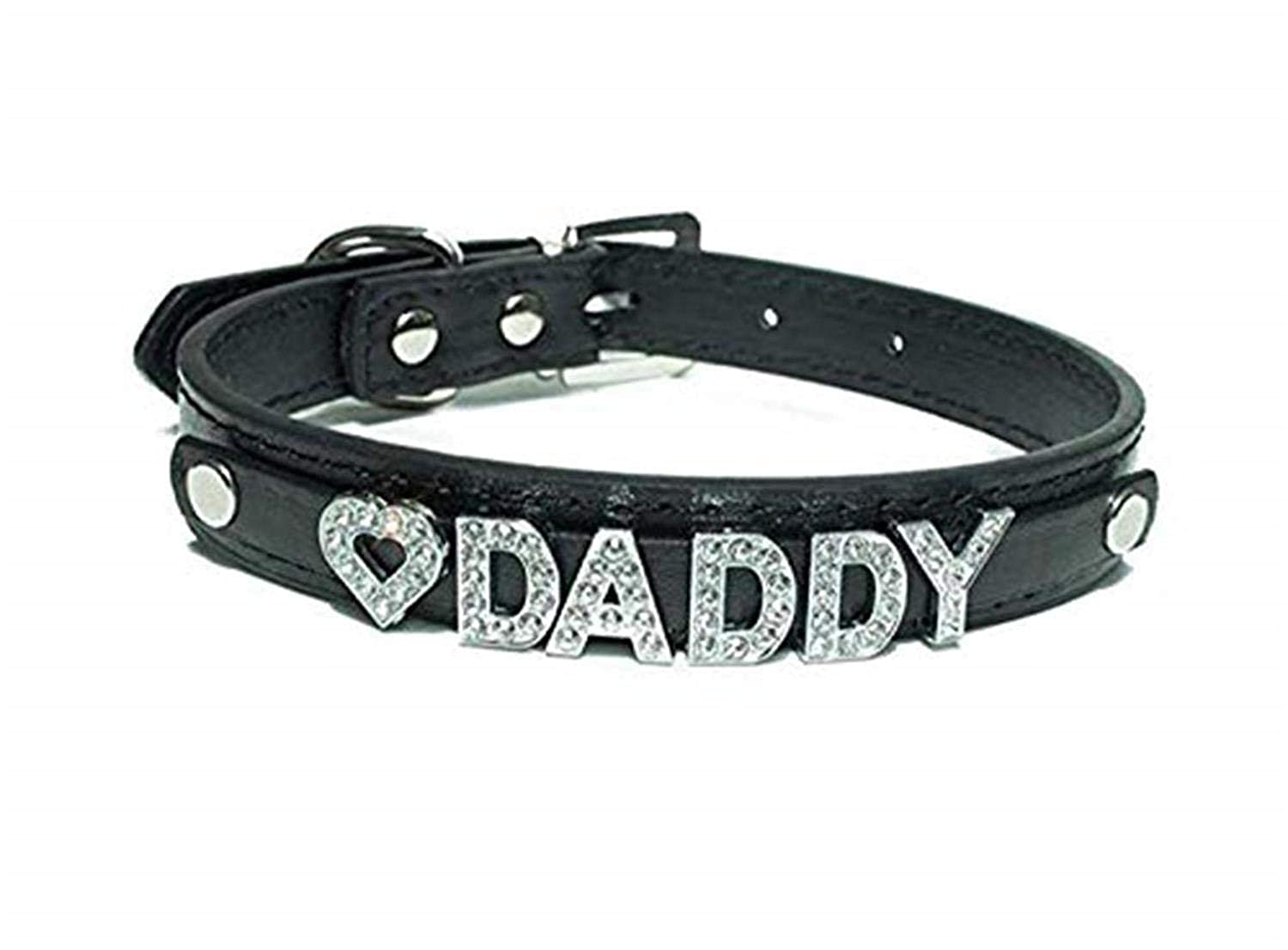 Daddy Dom DDLG/ABDL Leather Collar - Richy Pet